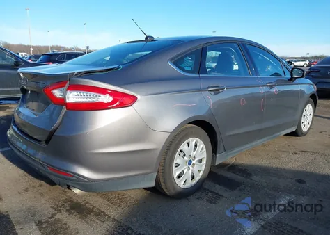 2014 Ford Fusion S из США, поврежденный, VIN 3FA6P0G7XER145360
